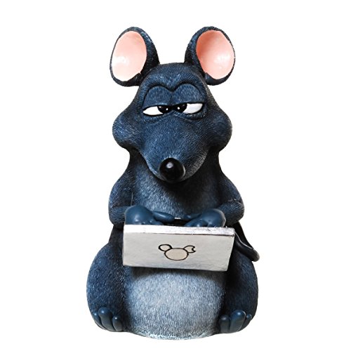 Preisvergleich Produktbild Spardose,Sparbüchse "Maus mit Laptop"