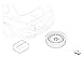 Produktbild BMW Original Space Saver Ersatzrad + Reifen Set (36 11 0 308 889)