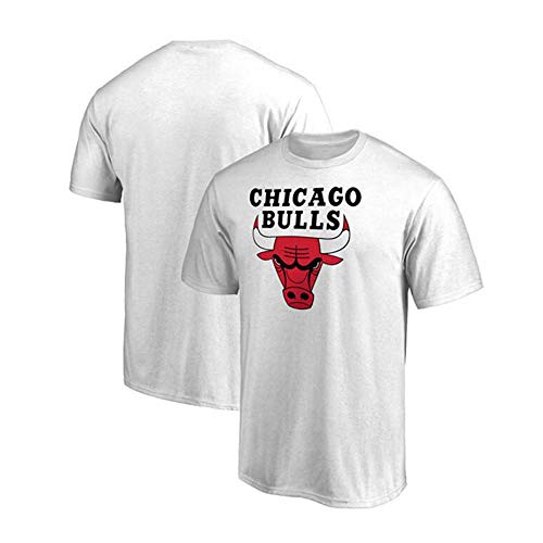 NENB NBA Chicago Bulls T-Shirt De Basket-Ball pour Hommes Casual Sports Version Décontractée Version Sport à Manches Courtes