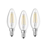 Einfacher Austausch von Standardglühlampen, echter Ersatz für eine 40-W-Glühbirne (Außenanwendungen nur in geeigneten Leuchten)