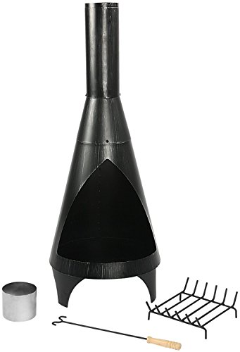 Terrassenofen „Little Rock“ von El Fuego®, Grill Gartenofen Ofen - 4