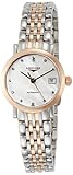 Longines Elgance Perlmutt Automatik Diamant Damenuhr L43095877 L4.309.5.87.7