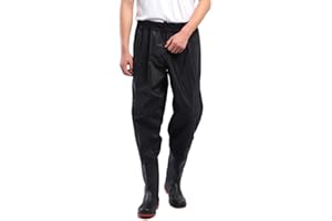 DianshaoA Maschi Pesca Impermeabile metà Corpo Trampolieri Stivali Scafandro Salopette Pescatori Anche I Piedi