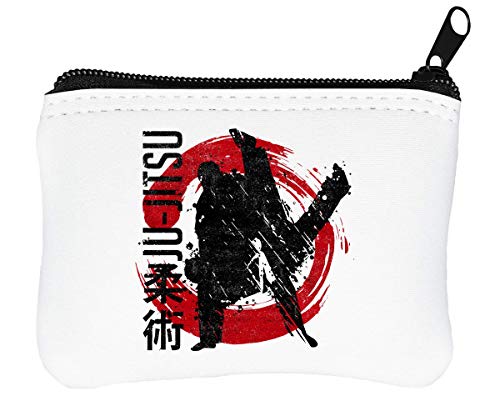 Price comparison product image BJJ Jiu Jitsu Artwork Zipper Wallet Coin Purse