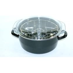 FRITEUSE BAUMALU 26 CM 5 L NOIRE EMAIL INDUCTION A12-3554