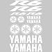 Produktbild Aufkleber Aufkleber Yamaha R6 Ref: moto-155 weiß