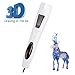 Produktbild 3D Stift, Lauva UV Photohärtender 3D Stereoscopic Printing Pen mit eingebautem Akku und austauschbarer Tinte für Modellieren, Basteln, Modellieren und Ausbildung (Weiß)