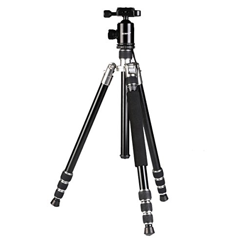 Beschoi DSLR Kamera Dreibein-Stativ, Reise-Stativ faltbar Abnehmbare Monopod mit Kugelkopf Schnell wechselplatte 12kg Belastbarkeit fr Canon Nikon Sony Olympus DSLR SLR-Kameras Beschoi DSLR Kamera Dreibein-Stativ, Reise-Stativ faltbar Abnehmbare Monopod mit Kugelkopf Schnell wechselplatte 12kg Belastbarkeit fr Canon Nikon Sony Olympus DSLR SLR-Kameras