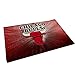 Produktbild Smile Teppiche NBA Basketball Star Team Fußmatte, rutschfeste saugfähige Badezimmer Wohnzimmer Wohnzimmer Schlafzimmer Teppiche,Bulls,27.5 * 55.1in