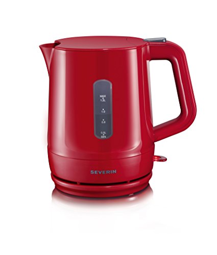 Severin WK 3384 Wasserkocher "START", rot / grau