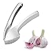 Produktbild Hochwertige Knoblauchpresse | Edelstahl Design | Vielseitig anwendbare Allzweckpresse | Knoblauchschneider |nicht rostende Gemüsepresse | spülmaschinengeeignete Ingwerpresse | Garlic- & Ginger press im zeitlos- klassischem Design | Knoblauch Crusher mit ergonomischem Griff für optimales Handling von Zinser