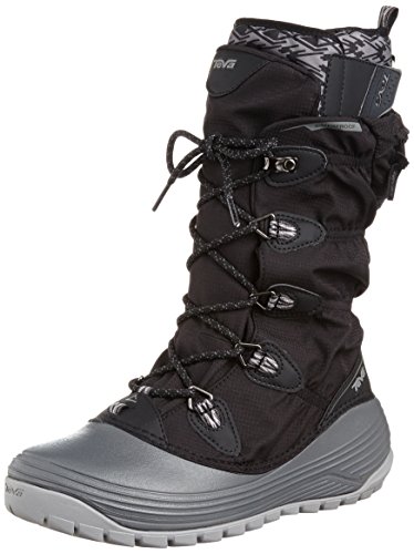 Teva Women's Jordanelle 3 WP Winter Boot,Black,8 M US