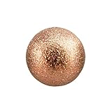 eeddoo 1,6mm 5mm SCHRAUBKUGEL Piercing Rosegold Diamantoptik - aus nickelfreiem Edelstahl - 1,6mm Aufsatz/Ersatzkugel mit Schraubgewinde - für Hufeisen, Labrets, Bauchnabelpiercing, Zungenpiercing