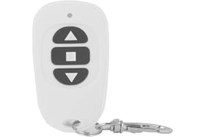 YASORN eMylo Trasmettitore a 3 tasti, telecomando RF 433 MHz, trasmettitore distanza a distanza fino a 30-50 m, per porta elettrica del garage, tenda elettrica, serratura, motore di controllo 1 pezzo