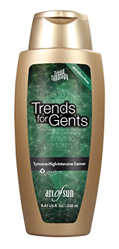 Art of sun Trend tano Logy Trends for Gents tyrosine de alta de Intensive de Tanner 250 ml Solarium Maquillaje - By Beauty & legwear Store