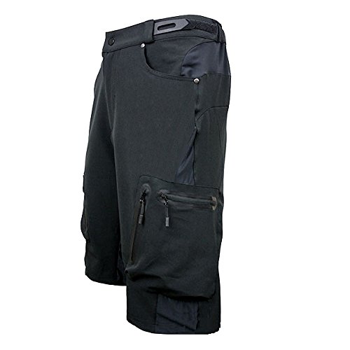 ALLY Herren Sport im Freien Kurze, Wasserabweisend Freizeit Hosen, MTB-Kurzschlüsse - 3