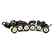Produktbild HOTSYSTEM 6x 12V Superhelle Auto Tagfahrlicht DRL LED Wasserdicht Motorrad Adler Augen Rückfahrlicht Parklicht Schwarz