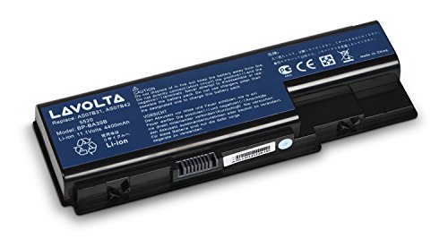 Original Notebook Akku Lavolta für Acer Aspire 5310 5315 5520 5520G 5710 5720 5720Z 5739G 5920 5920G 5930G 6920 6920G 6930G 6935 6935G 7520 7520G 7530 7530G 7535 7535G 7535GZM-82 7540 7540G 7720 7720 Gamer 7720G 7720Z 7730 7730G 7735 7735Z 7735ZG 7736G 7736Z 7736ZG 7738G 7740 7740G 8530 8730 8730G 8730ZG 8920 8920G 8930 8930G 8935 8935G 8940G passt AS07B31 AS07B32 AS07B41 AS07B42 AS07B51 AS07B61 AS07B71 AS07B72 – 4400mAh - 2