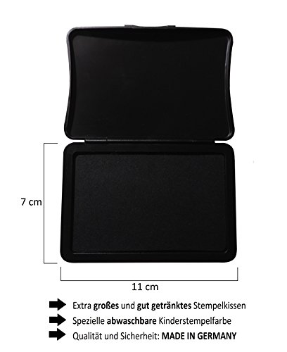 Baby Handabdruck und Fußabdruck Bilderrahmen Set in weiß, Abdruckset Made in Germany, besonderes Geschenk zur Geburt für Neugeborene, auch für Babyabdrücke von Zwillingen geeignet - 6