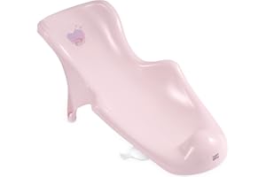 Hylat Baby Badewanneneinsatz Baby - wertvolle Badehilfe für Säuglinge und Babys von Geburt bis ca. 6 Monate, Farbe:rosa, Motiv:Hug me, Marke:Hylat Baby