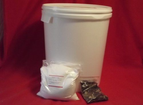 Preisvergleich Produktbild Pökelset, bestehend aus Pökelfass, Pökelsalz und Schinkengewürz