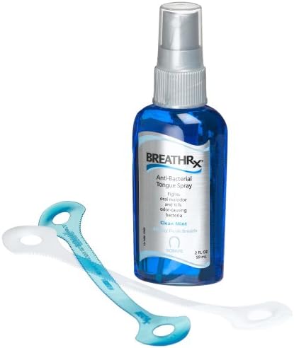 Breathrx Daily Tongue Care Kit. America's #1 Dentist Dispensed Breath Care System (Pack of 2)