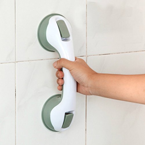 Scozy Sauggriff Handlauf Handheld Bad Badezimmer Zubehör Für Kleinkinder ältere Leute die Balance halten Grau - 5