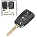 Produktbild Yongse Remote Auto Schlüssel Fob Abdeckung 3 Knopf Schlag für Toyota Yaris Echo Tarago Camry Rav4 Collara