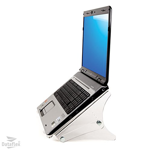 Dataflex HV 460 ErgoNote Notebookständer (Tragkraft max. 6kg, bis 43,2 cm (17 Zoll) Bildschirmdiagonale) hellacryl - 2