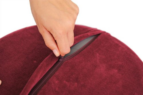 Sitzkissen Bezug velours SITFIT 33 cm, 22906 - 3