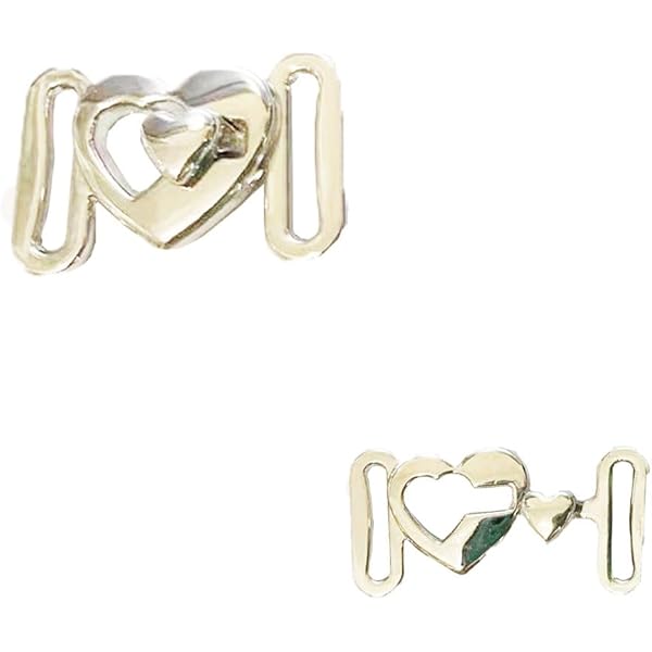 PH PandaHall 12pz Chiusura Bikini Metallo Fermagli Costume Da