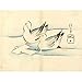 Produktbild Seagulls 1830s Yamada Hogyoku Premium Wall Art Canvas Print 18X24 Inch Wand