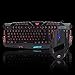 Produktbild DingLong Gaming Tastatur Maus Set, Importieren LED-Gaming-Draht 2.4 G Tastatur und 5500DPI Maus-Set auf Computer Multimedia-Gamer