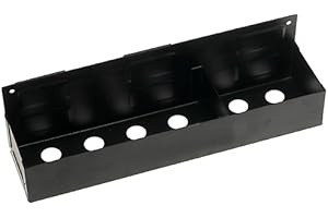 ALKAN Werkstattwagen Magnet Ablage (Magnetschale) Dosenhalter - für Werkzeuge Spraydosen Schraubendreher, 310 mm