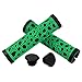 Produktbild Qianyou Fahrrad Griffe Ergonomisch, 2PCS Rutschfeste Gummi Fahrradgriffe Ergonomisch Lenkergriffe für Mountainbike Road Bike Rennrad Faltrad Fahrrad Rad BMX MTB,Grün-TPR Gummi+Aluminium