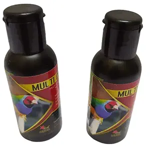 Jeffrey Birds Multi Color Vitamin Compond,50ml (Pack of 2)