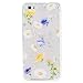 Produktbild MUTOUREN TPU Case-für Huawei P8 Lite Schutzhülle/Hülle/Handyhülle-Silikon-Kasten-Abdeckungsschutz - Ultra dünn Durchsichtig Kristall Anti-scratch Drucken Handycover-Schön Blumen Bunt