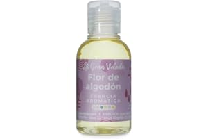 GRAN VELADA Essence Parfumée Fleur de Coton | Floral et Poudré Avec Notes Sucrées et Épicées | Idéal pour Parfums, Bougies, Savons et Plus | 50 ml