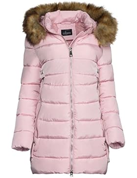 TRISENS DAMEN WINTER PARKA JACKE LAND FELL KAPUZE WARM GEFÜTTERT SCHNEEMANTEL