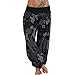 Produktbild WINWINTOM SALE Unisex Thai Harem Hosen Vintage Retro Boho Festival Hippie Smock Hohe Taille Lang Hosen Yoga Hosen Sommerhosen Damenhosen Freizeit Hose Sporthosen f¨¹r Mnner Frauen