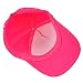 Voberry® 1Pcs New Fashion Baby Girll Boys High Quality Hip-Hop Baseball Cap Rhinestone Star Shaped Snapback Hat (Hot Pink)