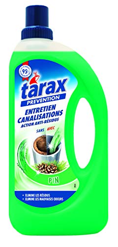 Tarax Ecocert - Cuidado de tuberías ecológicas - 1 L - Lote de 2