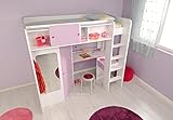 Parisot 2248lsur Set Möbel Kinderzimmer – Mademoiselle weiß megev Holz - 2