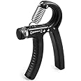 MAANPAT Exercise Tool Hand Gripper - Hand Gripper Adjustable 0 to 40 kg with Counter | Forearm Exercise Equipment Adjustable | Handgripper Forearm Grip for Men Gym (Adjustable Counter)(Black)