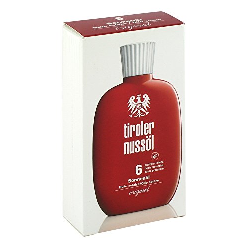 Tiroler Nussöl Sonnenöl original wasserfest LSF 6, 1er Pack (1 x 75 ml)