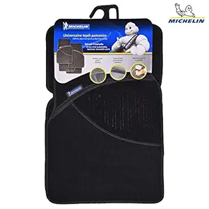 MICHELIN PP Mat Black Carpet for Passenger Car - 4 Pieces