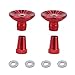 Price comparison product image PIXNOR 2pcs Transmitter Thumb Stick Joystick M3 Size for DJI Phantom Inspire JR (Red)