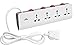 Hosper NEXTA Long Wire Surge Protector (4 Switch + 4 Sockets) (4 meters Wire) RS.595.00