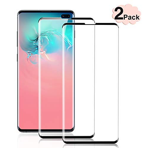 SKYE Protector de Pantalla para Samsung Galaxy S10 Plus Cristal Templado para Samsung Galaxy S10 Plus [2 Piezas] [3D Cobertura Completa] 9H Dureza, Anti-Rasguños, Alta Definicion, Sin Burbujas