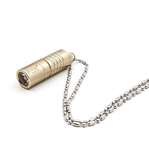 WUBEN Mini Taschen Taschenlampe leistungsstarke Lampe Zoomable 130 Lumen echt getestet wasserdicht wiederaufladbar mit USB neue CREE LED Schlüsselbund Flashlight enthalten Batterie Aluminiumlegierung - 6